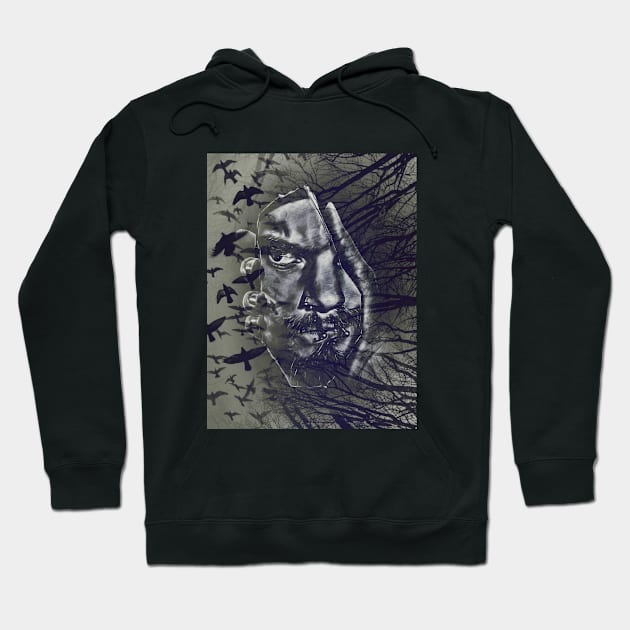 Twigg-Forest Noir Hoodie by Scottyverse